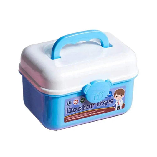 WizKidz Doctor Nurse Role Play Set Medical Tools Trolley Box - ToylandEU