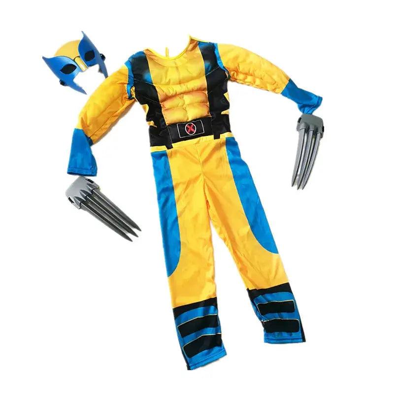Wolverine Costume With Mask And Claws For Kids Marvel - ToylandEU™