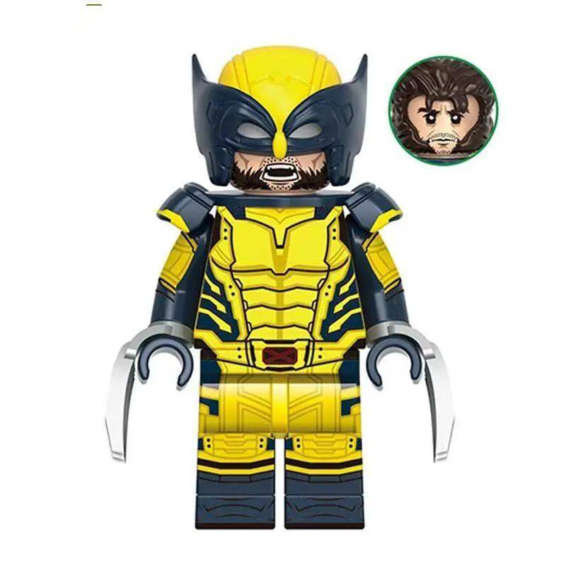 Wolverine X-Men & Deadpool 3 Lego Marvel Minifigures Custom Toys 5 - Minifigure Toys