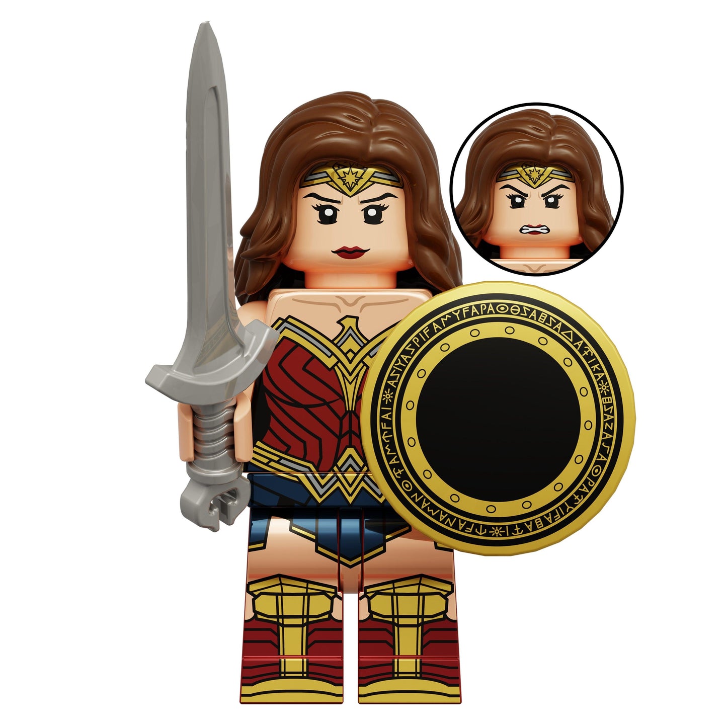 Wonder Woman Justice League Minifigure Lego Compatible