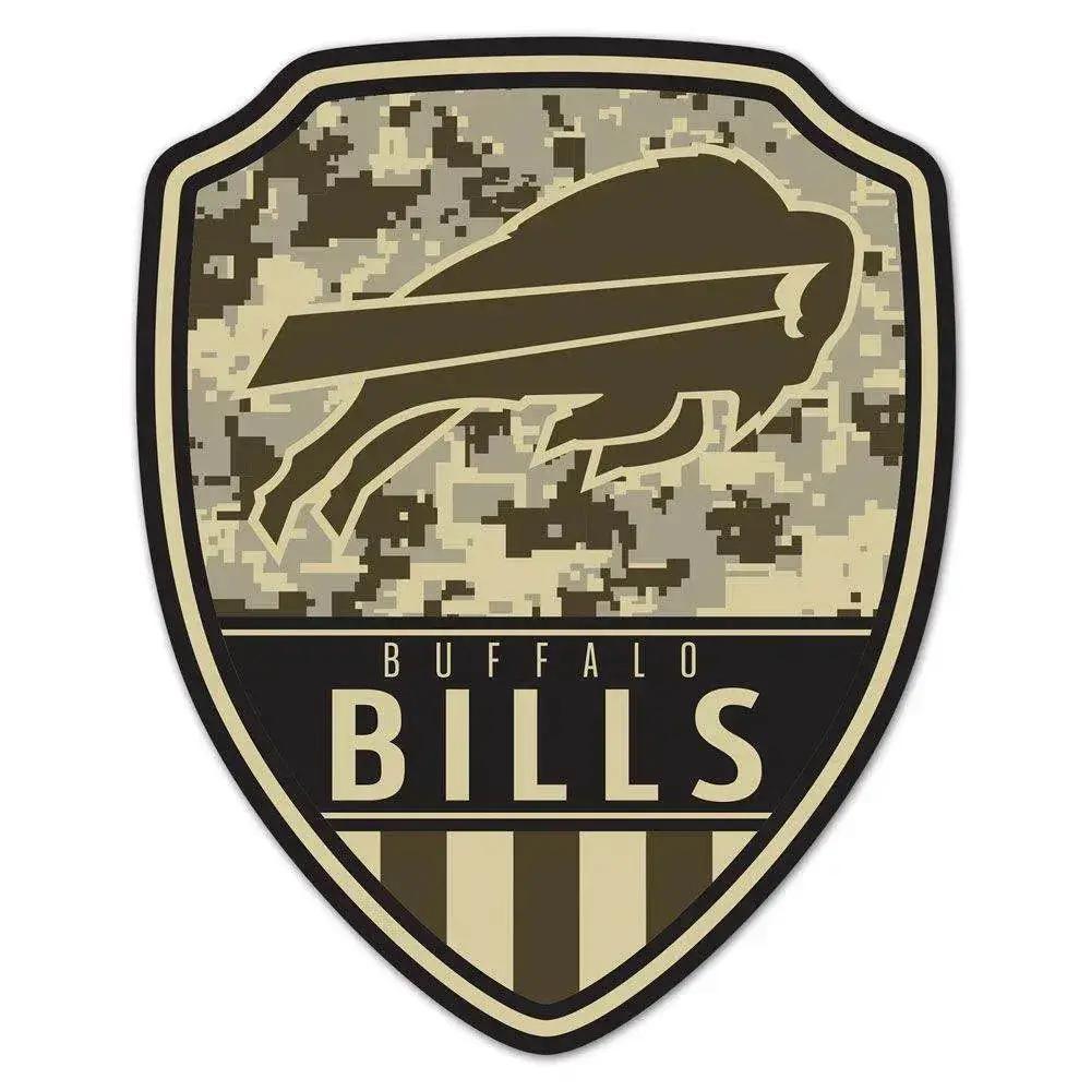 Buffalo Bills Wooden Sign 11x14 Shield Shape Indoor Decor - ToylandEU™