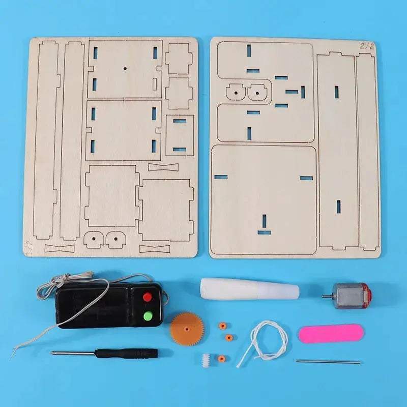 Wooden Elevator STEM Educational Toy for Kids Learning Kit - ToylandEU