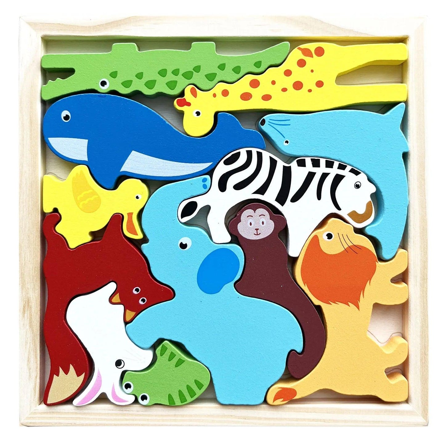 Wooden Jigsaw Puzzle | 3D Animal Puzzle | Toylandeu™