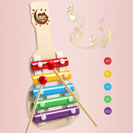 Wooden Montessori Music Toys for Babies and Toddlers Aged 1-3 Years - ToylandEU