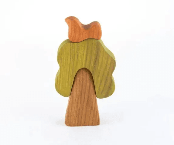 Wooden Oak Tree Puzzle With Bird For Encouraging Nature Play - ToylandEU