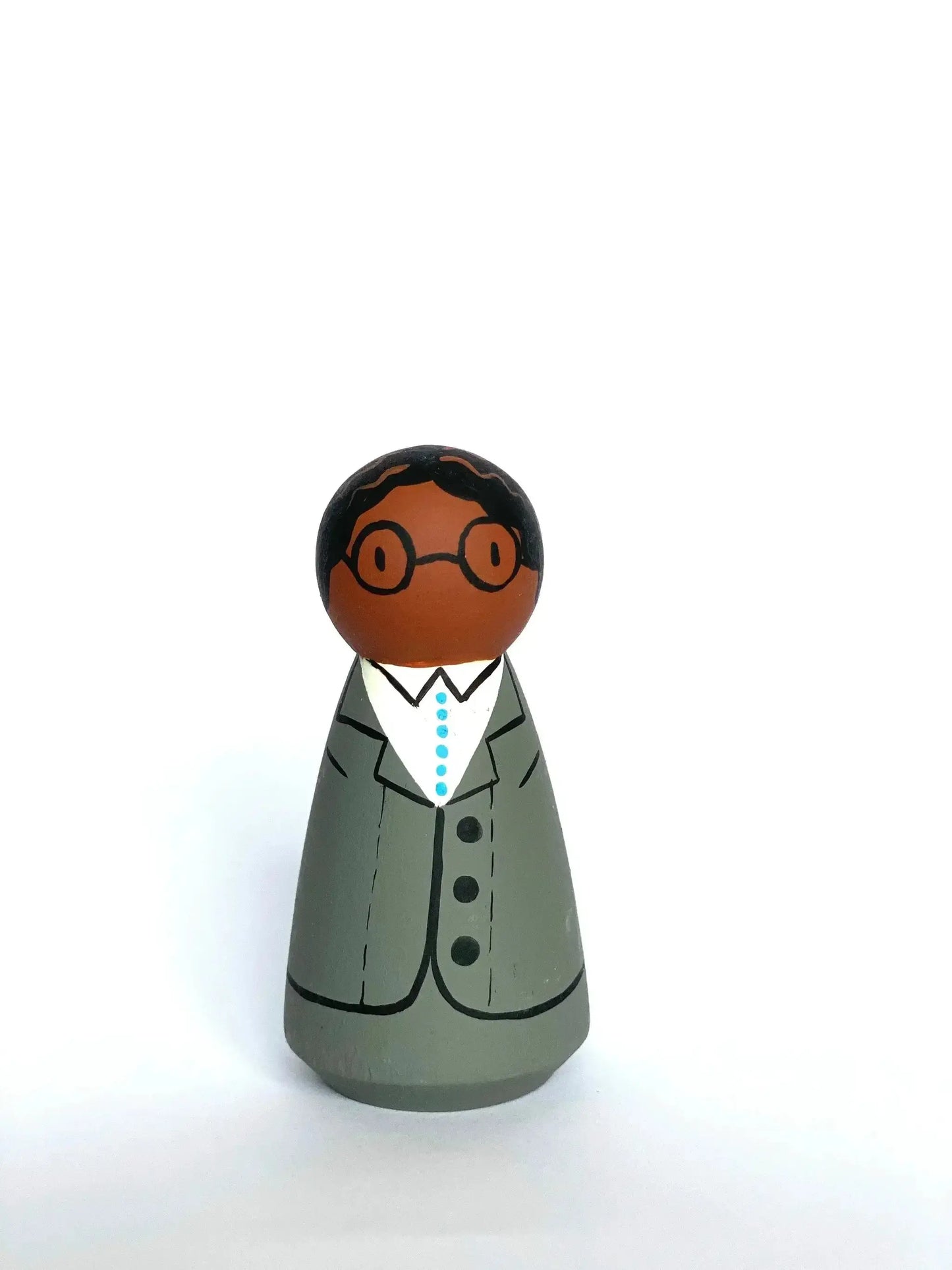 Wooden Peg Dolls Hand Painted For Creative Playtime Fun - ToylandEU