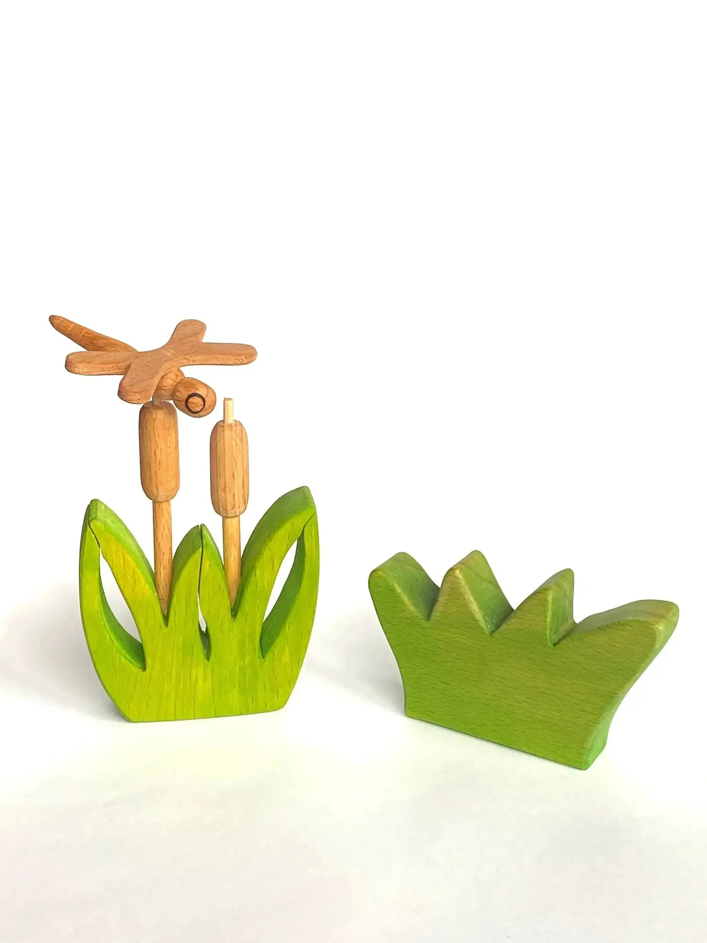 Handmade Wooden Reeds for Scenery Playset Open Ended Fun - ToylandEU