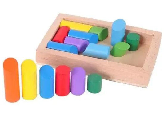 Wooden Tangram Puzzle Educational Toy Boosts Spatial - ToylandEU™