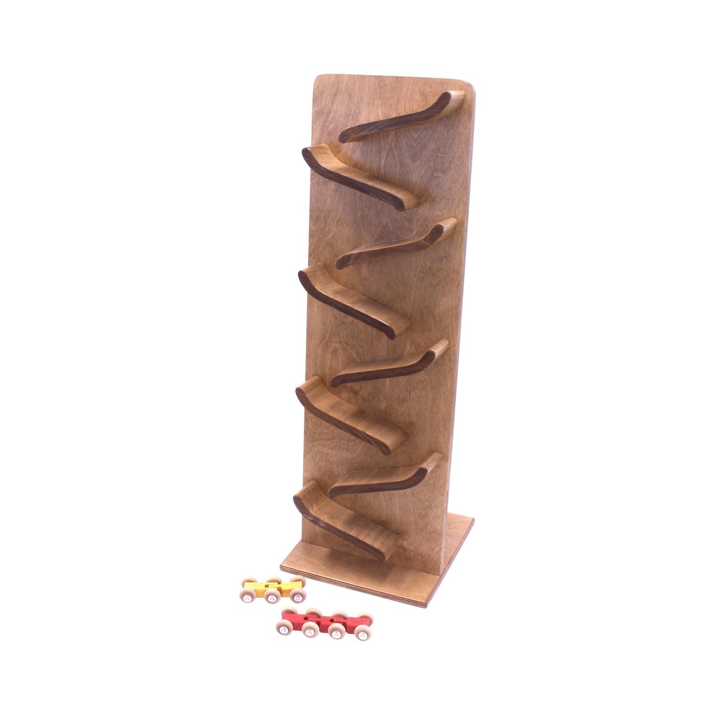 Wooden Train Roller Track For Kids Non Toxic Finish