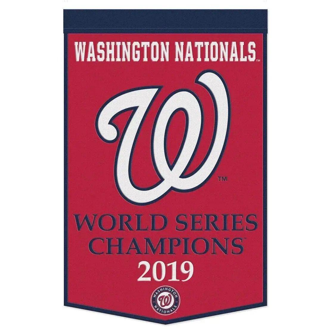 Washington Nationals Wool Banner 24X38 Dynasty Champ Design - ToylandEU™