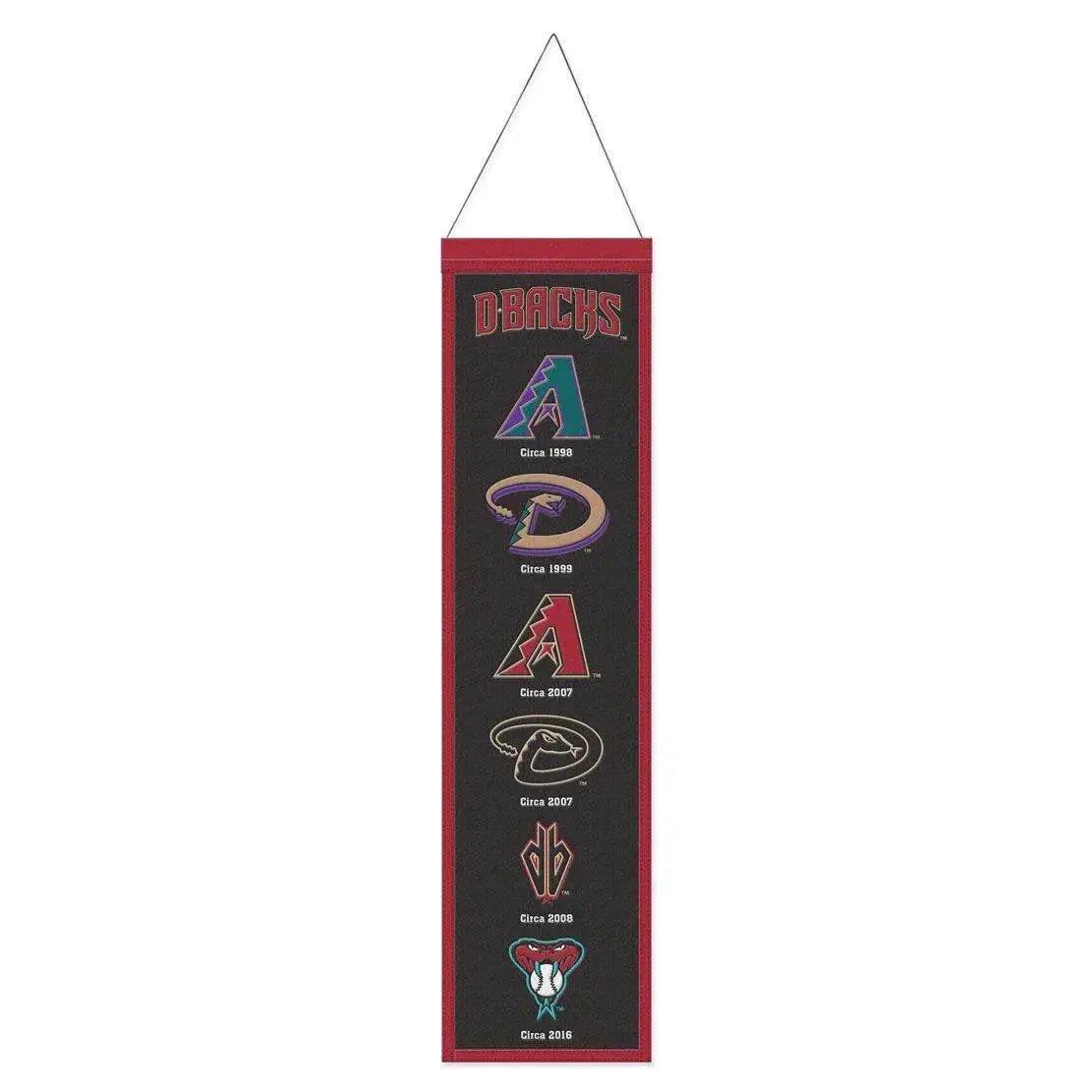 Arizona Diamondbacks Wool Banner 8x32 Heritage Evolution - ToylandEU™