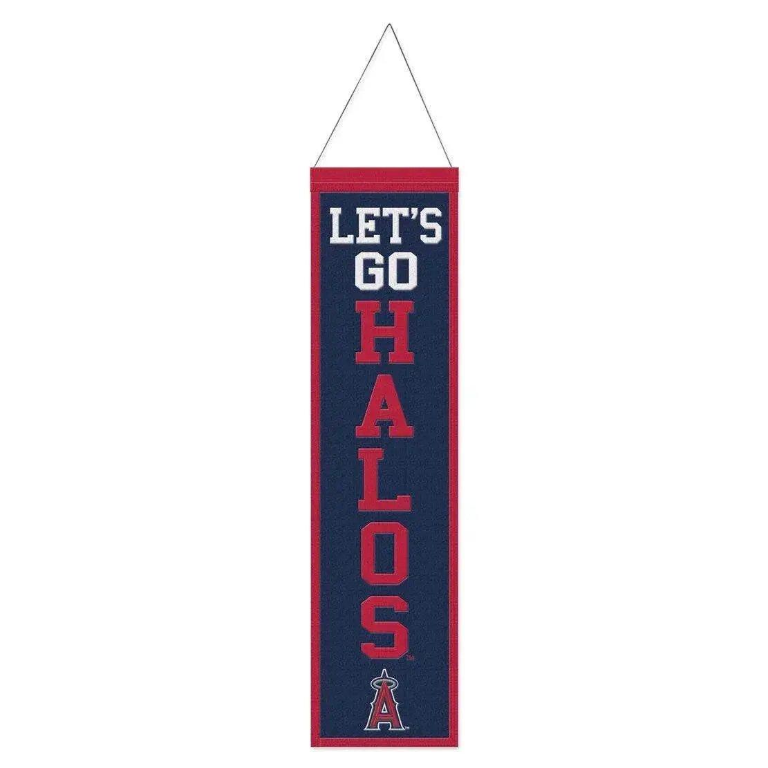 Los Angeles Angels Wool Banner 8x32 Heritage Slogan - ToylandEU™
