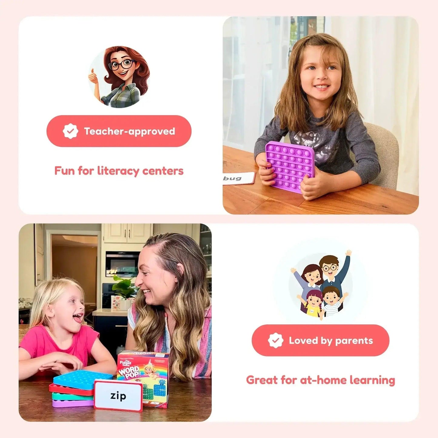 Word Pop Phonics Kit for CVC Mastery and Fluency - ToylandEU™