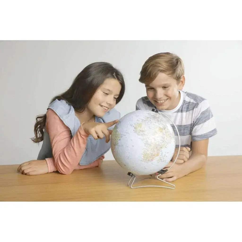 Educational 3D World Globe Puzzle With Rotating Stand - ToylandEU