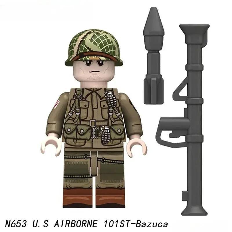 World War 2 American Airborne Infantry Soldier Custom Lego Minifigures Toys 2 - ToylandEU™