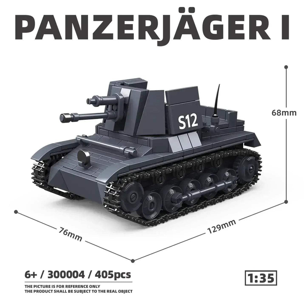 World War II Tank Model Building Blocks Compatible Lego - ToylandEU™
