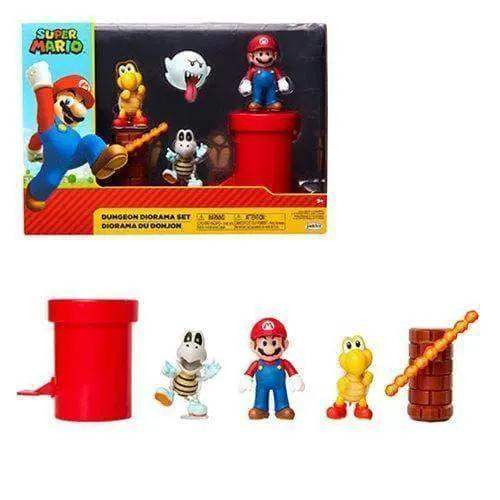 World Of Nintendo Mario Diorama Playset With Warp Pipe Action - ToylandEU
