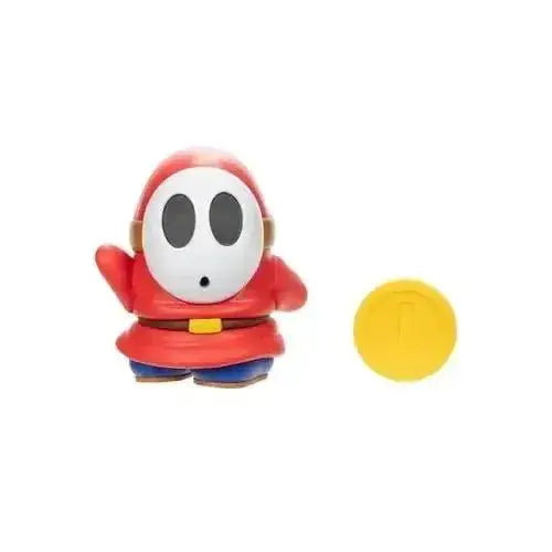 World of Nintendo 4 Inch Shy Guy Action Figure Coin - ToylandEU