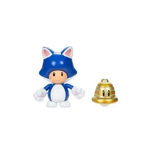 World Of Nintendo Cat Toad 4Inch Action Figure Includes Accessory - ToylandEU