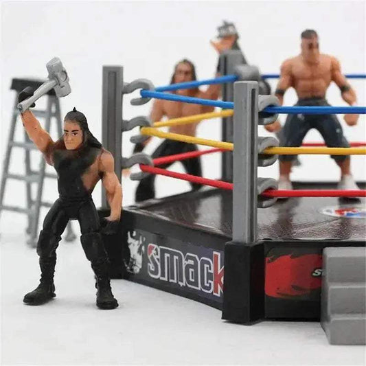 Wrestling Club Wrestler Athlete Gladiator Model Doll Set - ToylandEU™