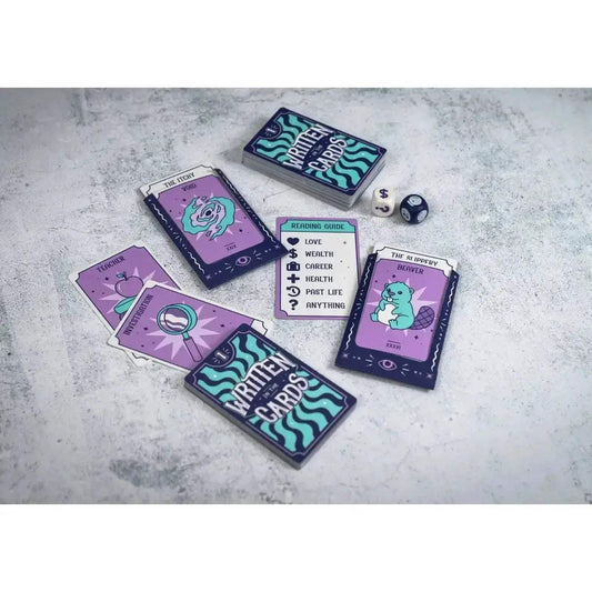 Written in the Cards Fortune Dice Card Game Laughs - ToylandEU™