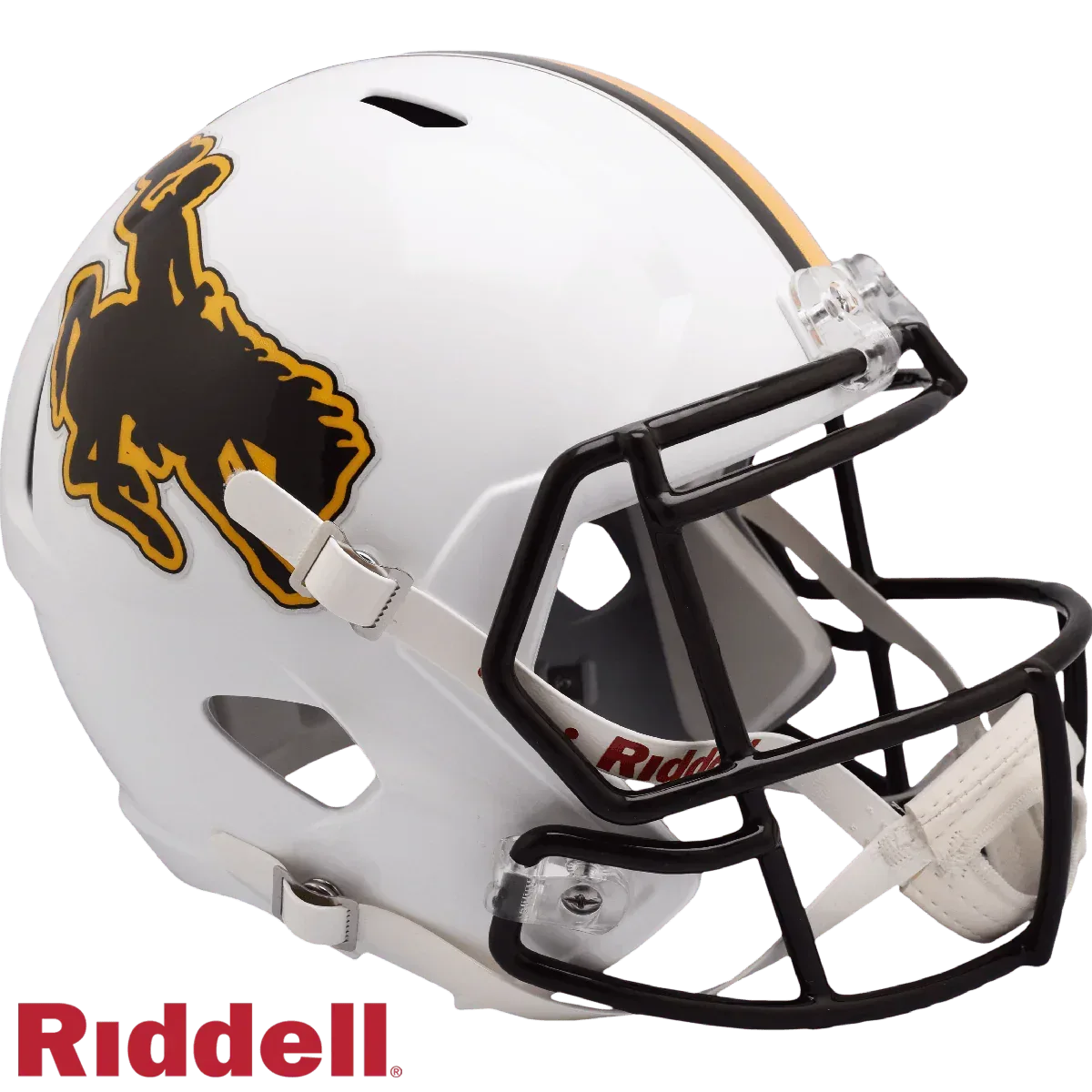 Wyoming Cowboys Riddell Replica Speed Helmet Full Size - ToylandEU™