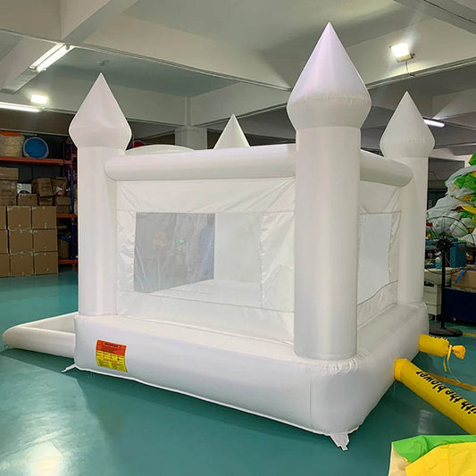 YARD White Bounce House Series Inflatable Jumping Castle - ToylandEU