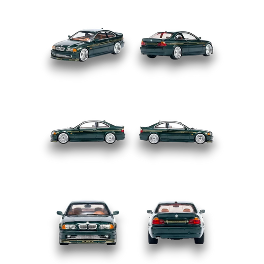 YM Model BMW E46 Alpina B3 British Green 1:64 - ToylandEU™
