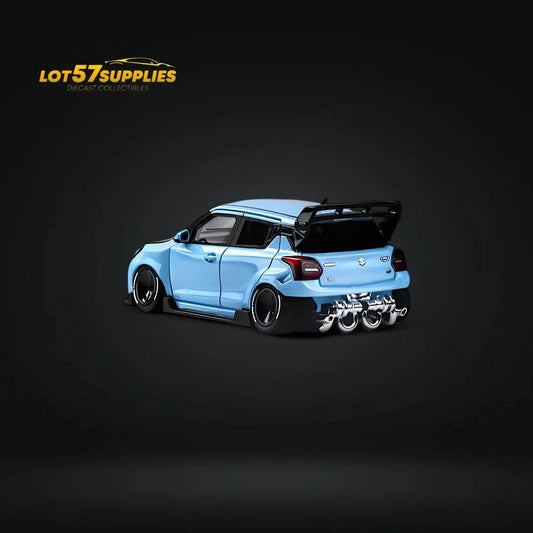 YTM Suzuki Swift 3rd Gen Zephyr Concept Sky Blue 1:64 - ToylandEU™