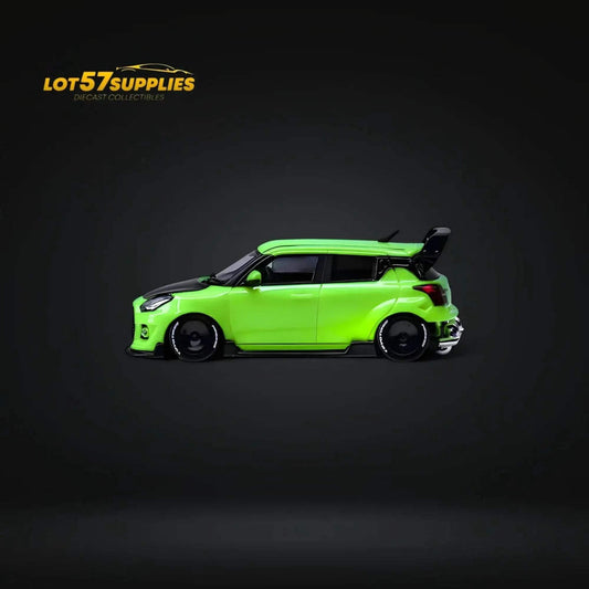 YTM Suzuki Swift 3rd Gen Zephyr GREEN 1:64 - ToylandEU™