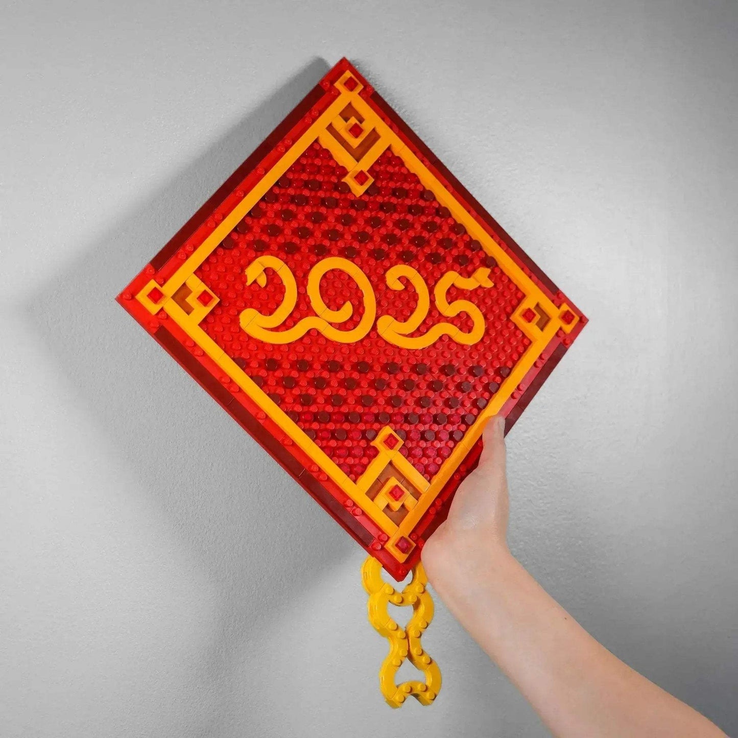 Snake Wall Art For Lunar New Year Vibrant Prosperity - ToylandEU