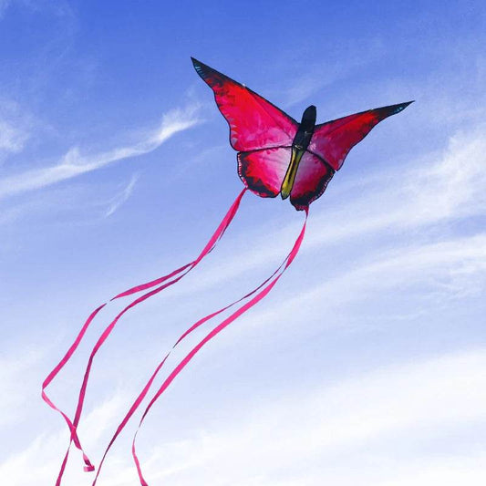 YongJian Beautiful Butterfly Kites Red Crystal Outdoor Toys - ToylandEU