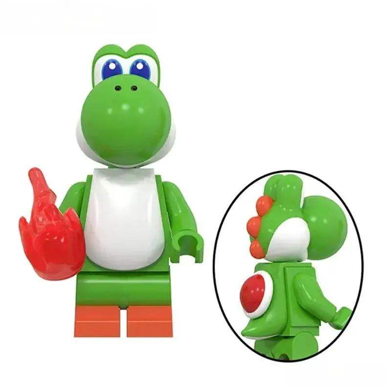 Yoshi from Super Mario Brothers Movie Lego Compatible Minifigures - Minifigure Toys