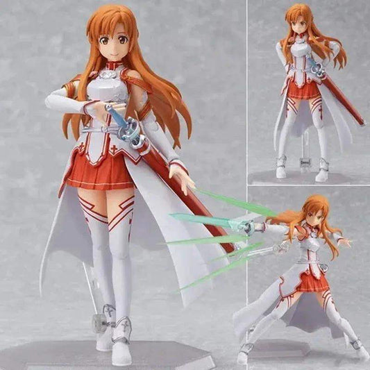 Asuna Action Figure Face Swap Movable Joints - ToylandEU™