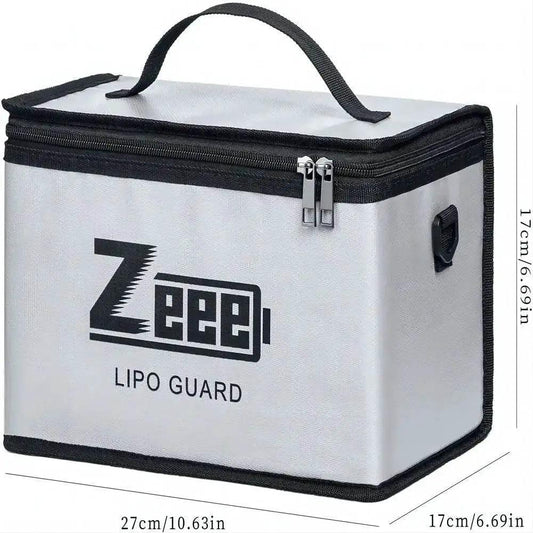 Zeee Lipo Safety Bag 10 Cells Adjustable Fireproof Storage Bag - ToylandEU™