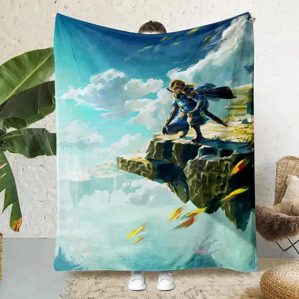 Zelda Printed Blanket Cozy Travel Blanket For Comfort - ToylandEU™