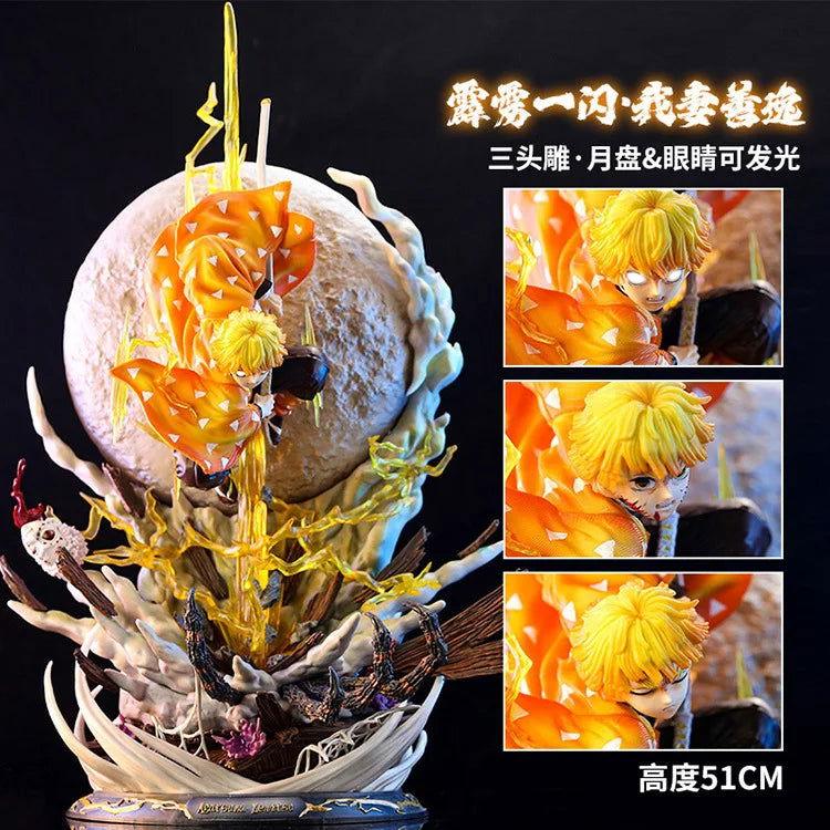 Zenitsu Agatsuma Demon Slayer Figure LED Illuminated