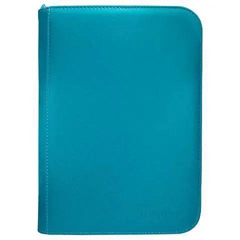 Vivid Teal 4 Pocket Zippered PRO Binder For Trading Cards - ToylandEU™