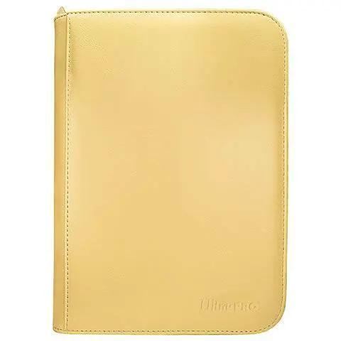 Vivid 4 Pocket Zippered Pro Binder Yellow for Trading Cards - ToylandEU™
