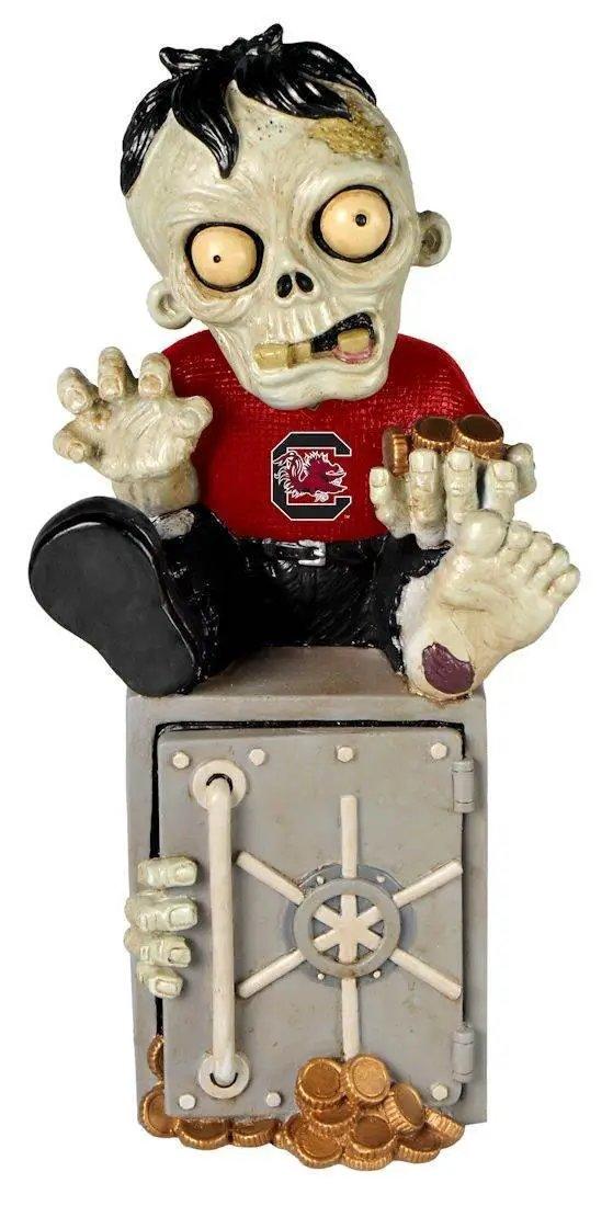 South Carolina Gamecocks Zombie Figurine Resin Piggy Bank - ToylandEU™