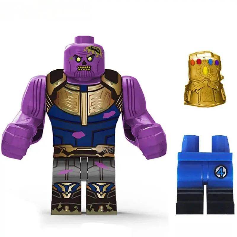 Zombie Thanos from Avengers Lego Minifigures Custom Toys 4 - Minifigure Toys