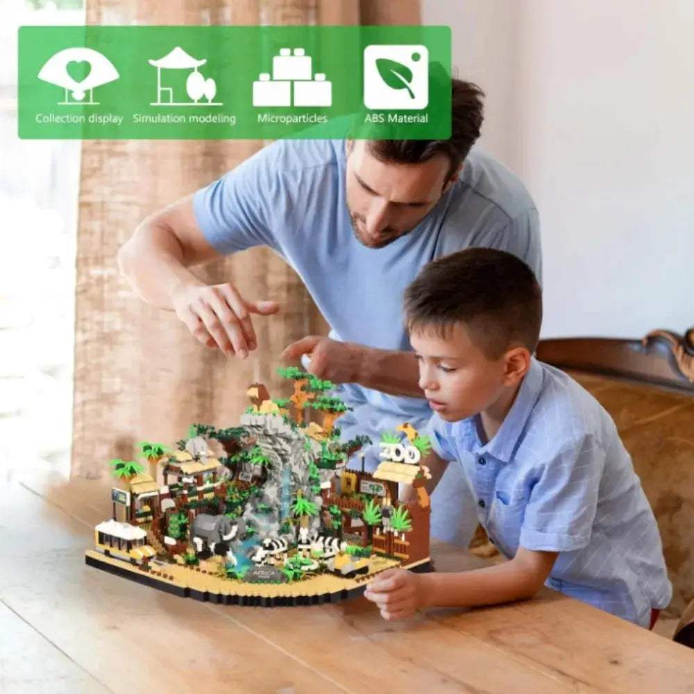 Zoo Building Blocks Micro Set With 4800 Pieces For Adults - ToylandEU