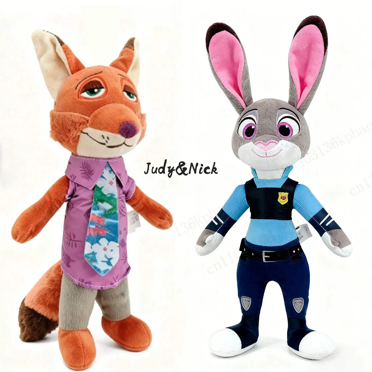 Zootopia Plush Toy Nick And Judy Gift Set - ToylandEU™