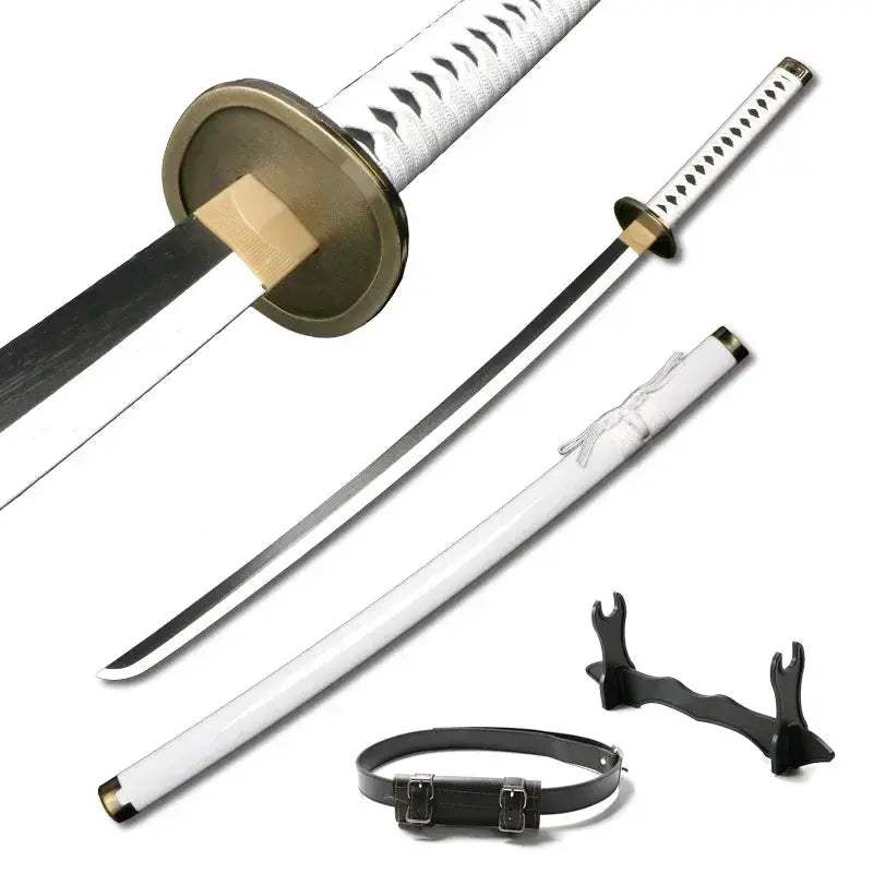 Zoro Swords Set 104cm Handmade Katana Anime Cosplay Free Belt - ToylandEU