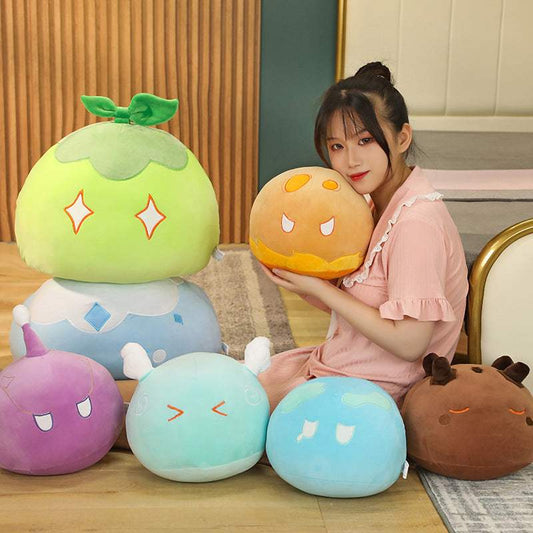 Slym Plush Doll | Short Plush Texture | Gift for Gamers Over 14 Years Old