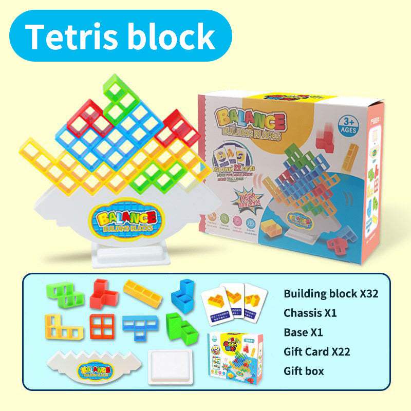 Russian Balance Swing Blocks Game | 16 Or 32 Blocks