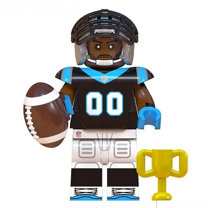 Carolina Panthers Lego Minifigures NFL Collectibles Set - ToylandEU™