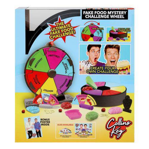 Colorful Fake Food Challenge Wheel Kit For Viral Fun