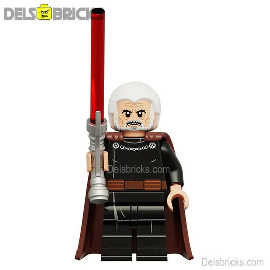 Count Dooku (Film Version) Lego Minifigures New Custom Toys 3 - ToylandEU