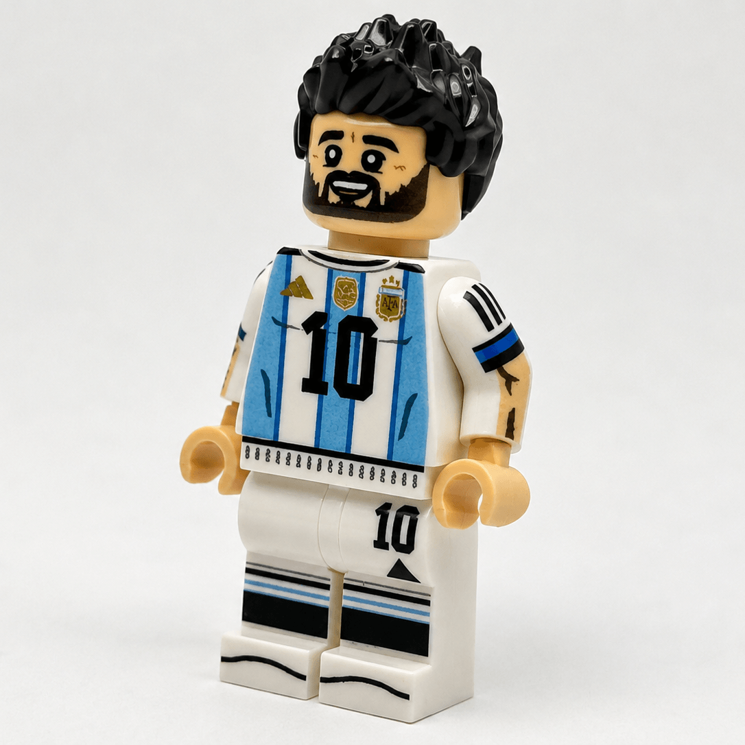 LEGO Minifigure Soccer Legend 10 Jersey Toylandeu™